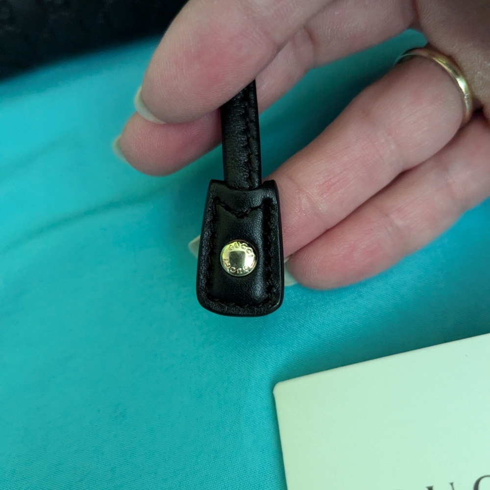 Gucci Black Microguccisma Backpack Purse - Picture 16 of 16